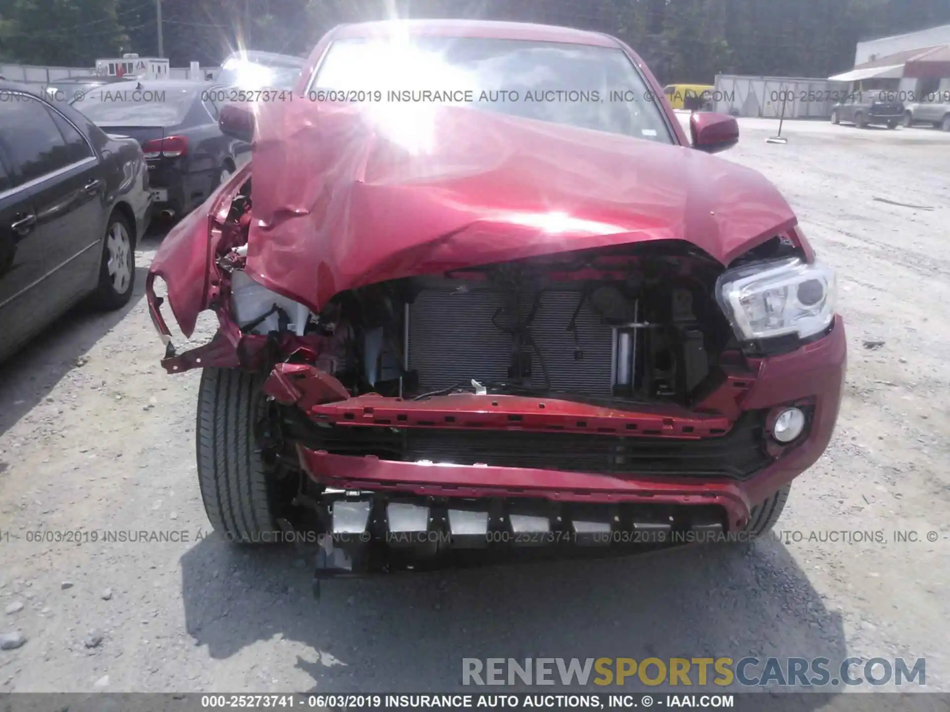 6 Photograph of a damaged car 5TFAX5GN7KX150759 TOYOTA TACOMA 2019