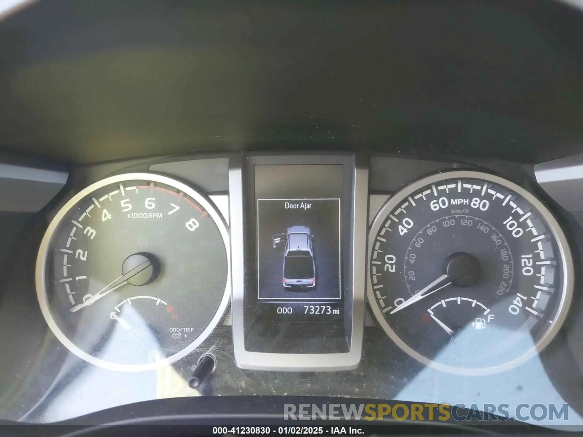 7 Photograph of a damaged car 5TFAX5GN7KX156738 TOYOTA TACOMA 2019