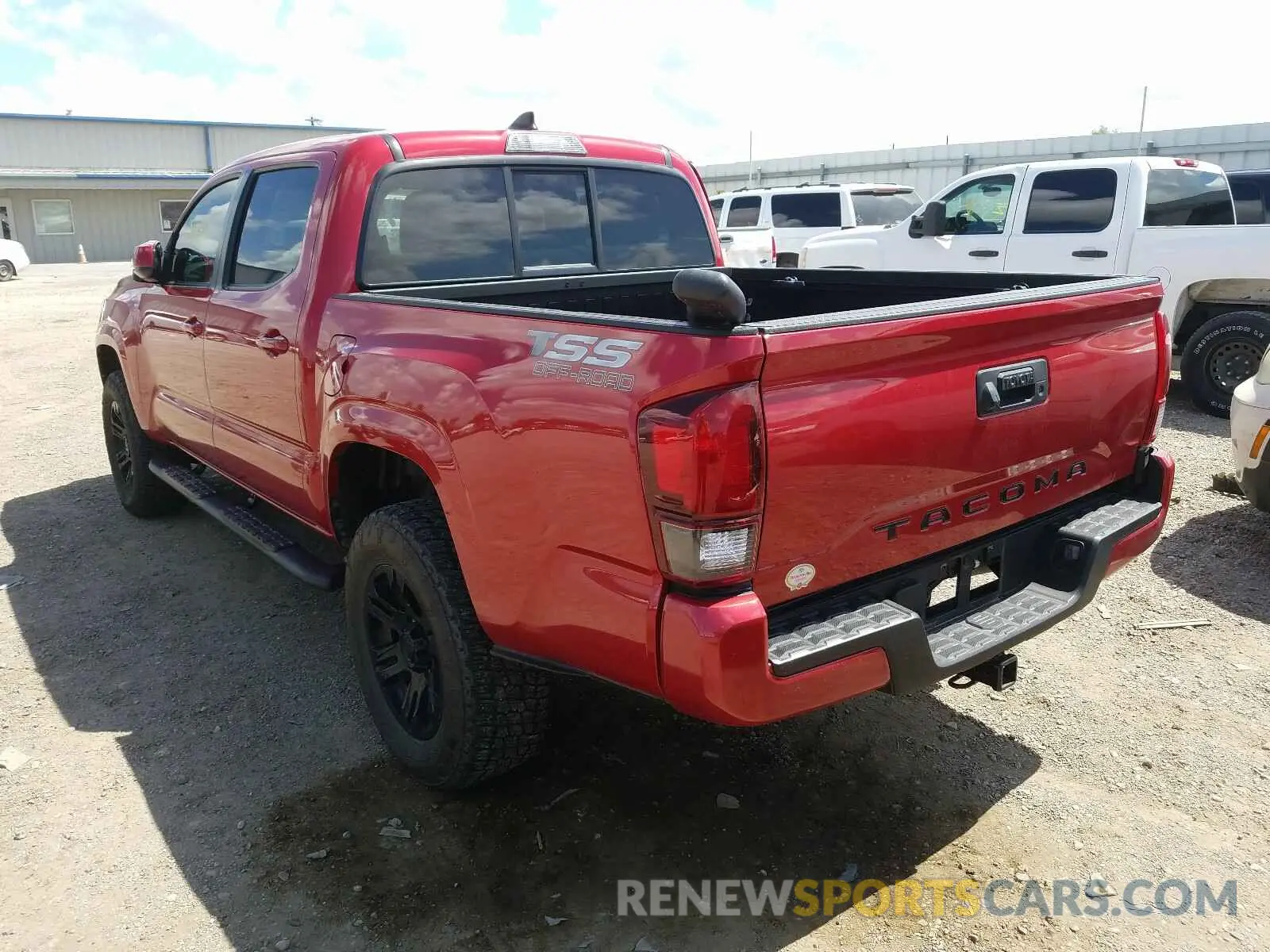 3 Photograph of a damaged car 5TFAX5GN8KX134845 TOYOTA TACOMA 2019
