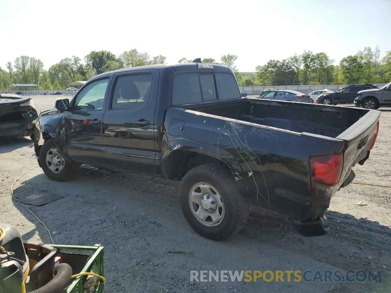 2 Photograph of a damaged car 5TFAX5GN8KX137423 TOYOTA TACOMA 2019