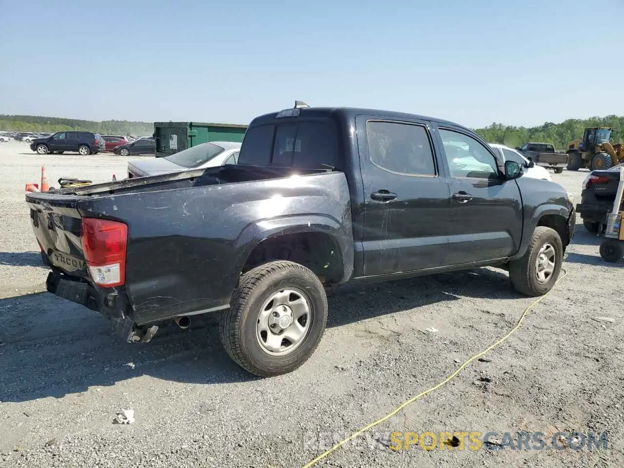 3 Photograph of a damaged car 5TFAX5GN8KX137423 TOYOTA TACOMA 2019