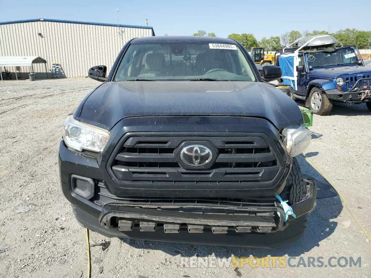5 Photograph of a damaged car 5TFAX5GN8KX137423 TOYOTA TACOMA 2019