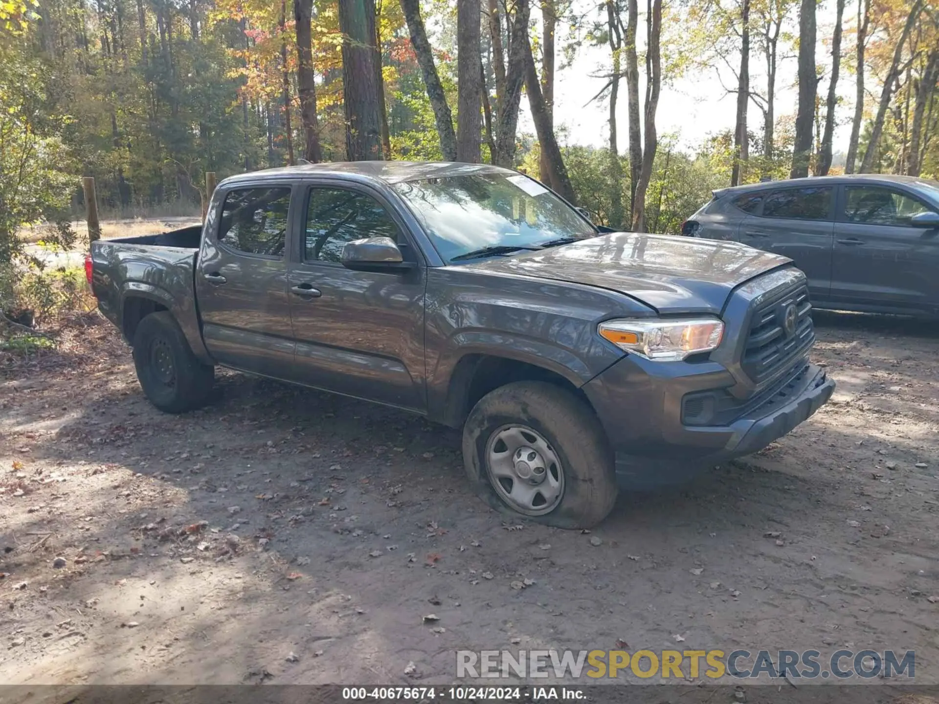1 Photograph of a damaged car 5TFAX5GN8KX147529 TOYOTA TACOMA 2019