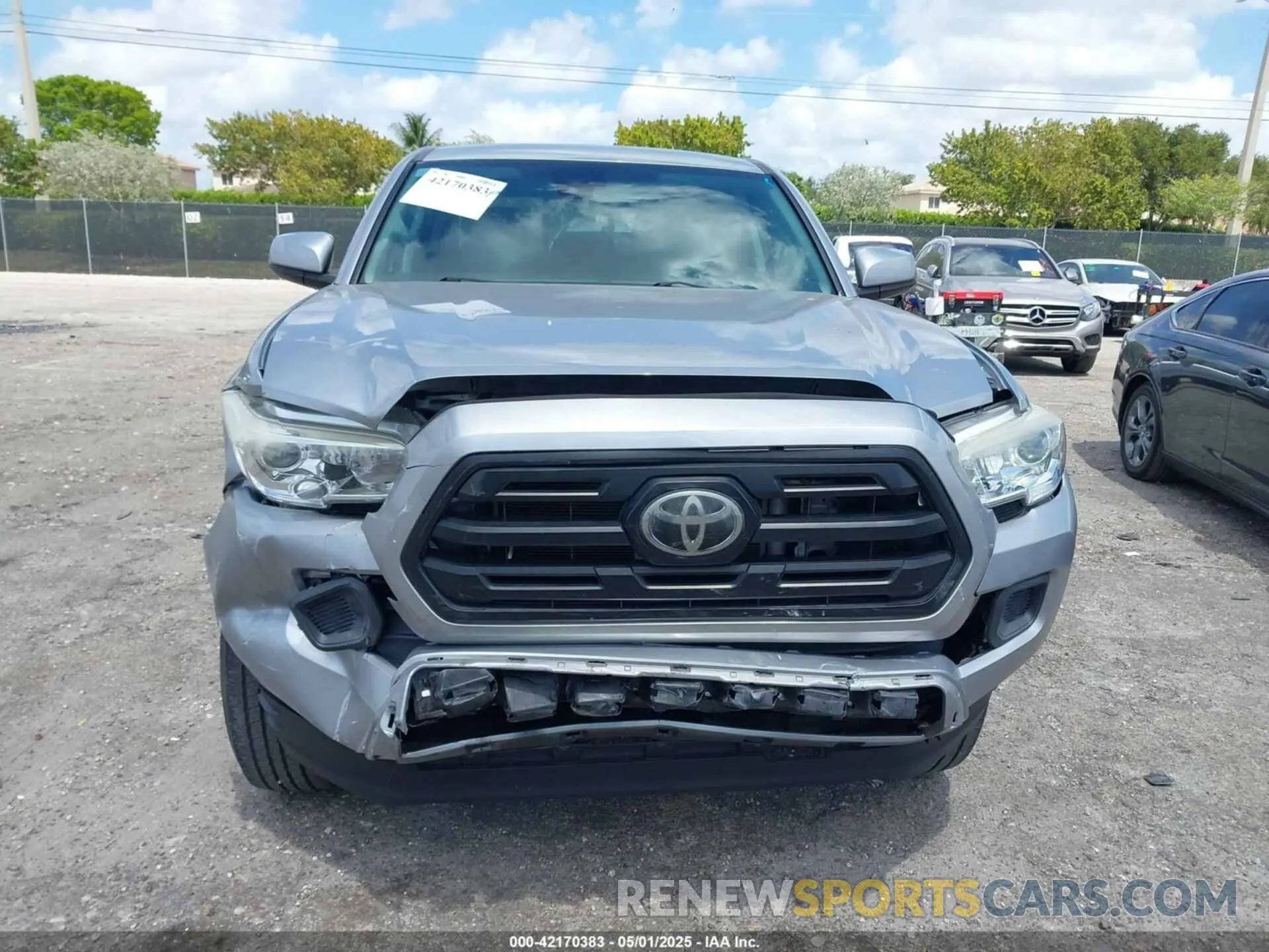 12 Photograph of a damaged car 5TFAX5GN8KX148101 TOYOTA TACOMA 2019