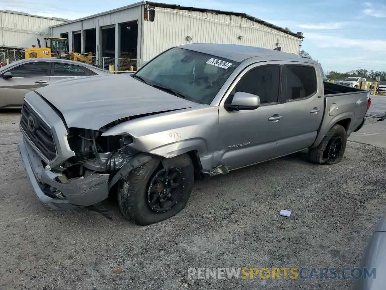 1 Photograph of a damaged car 5TFAX5GN8KX148261 TOYOTA TACOMA 2019