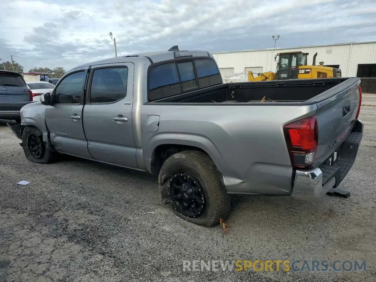 2 Photograph of a damaged car 5TFAX5GN8KX148261 TOYOTA TACOMA 2019