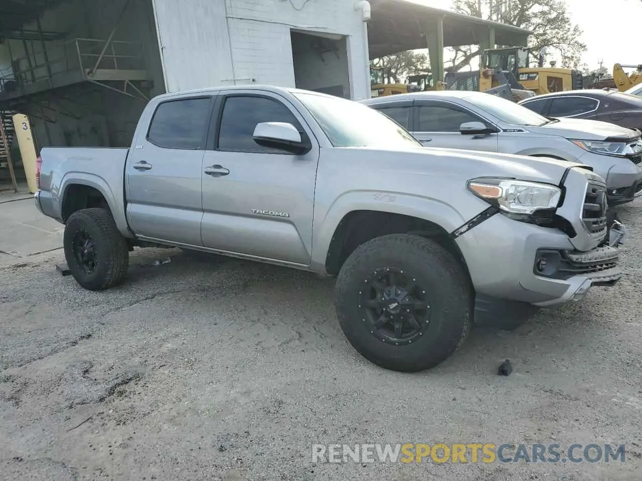 4 Photograph of a damaged car 5TFAX5GN8KX148261 TOYOTA TACOMA 2019