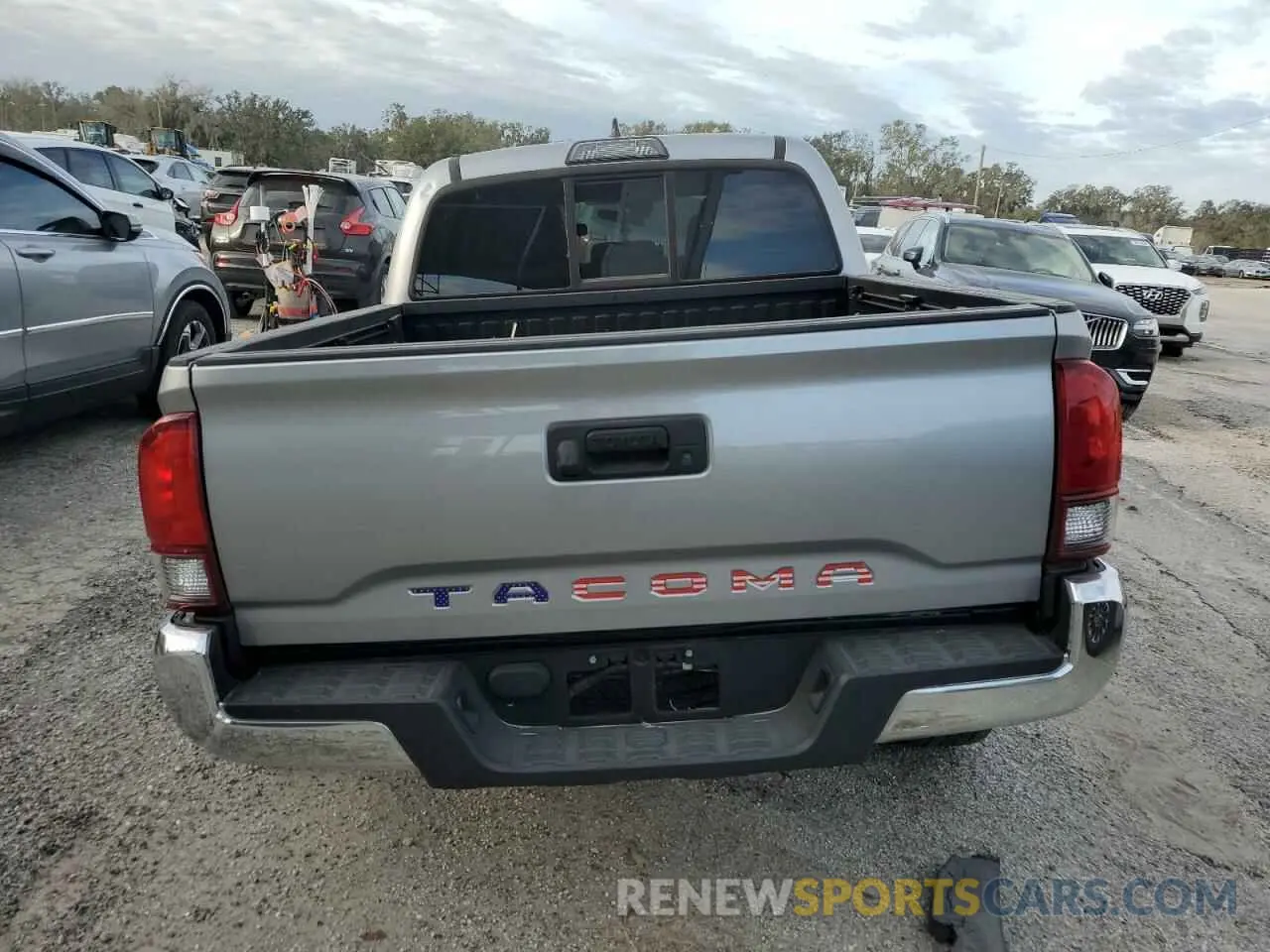 6 Photograph of a damaged car 5TFAX5GN8KX148261 TOYOTA TACOMA 2019
