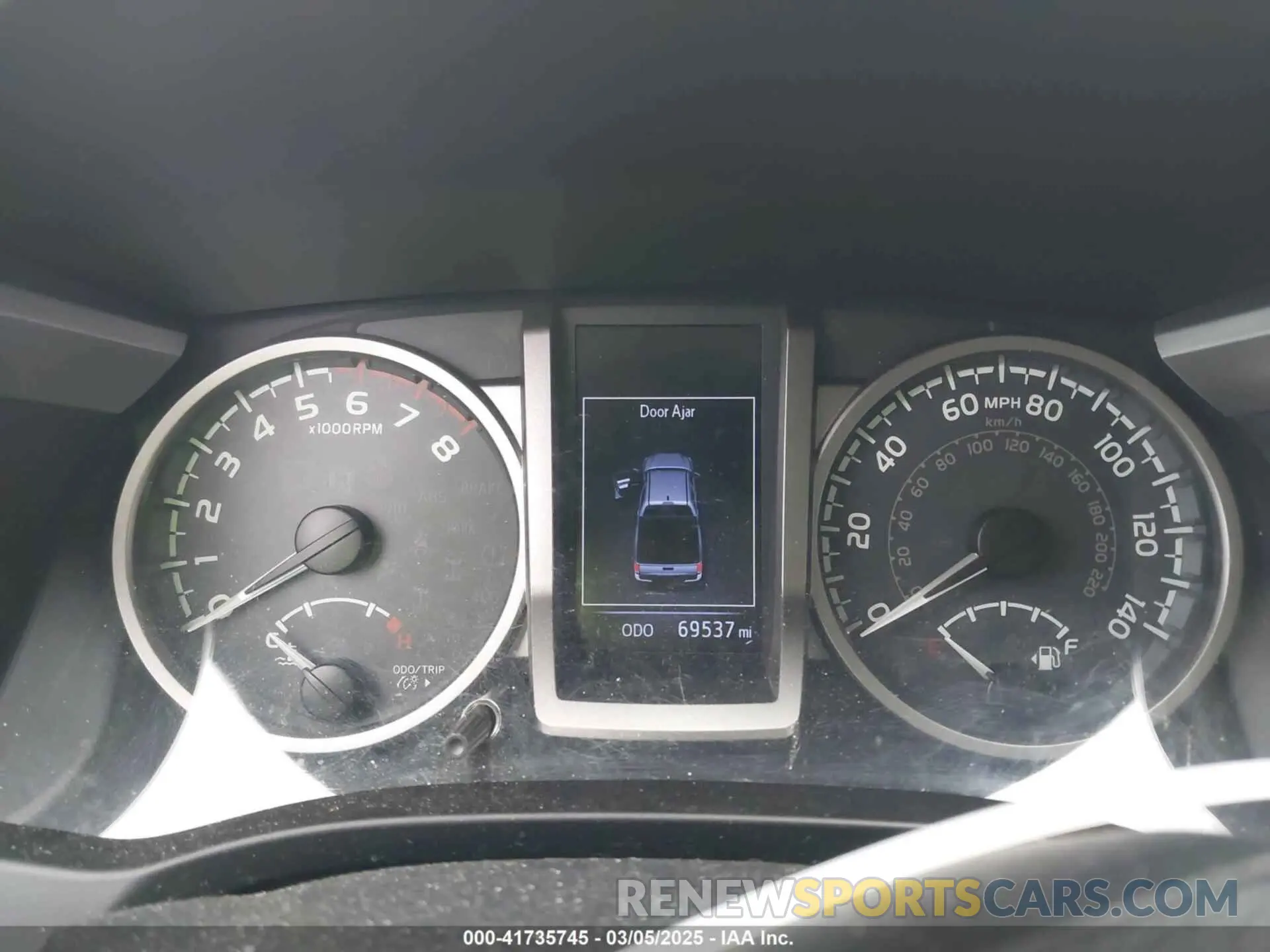 7 Photograph of a damaged car 5TFAX5GN8KX162919 TOYOTA TACOMA 2019