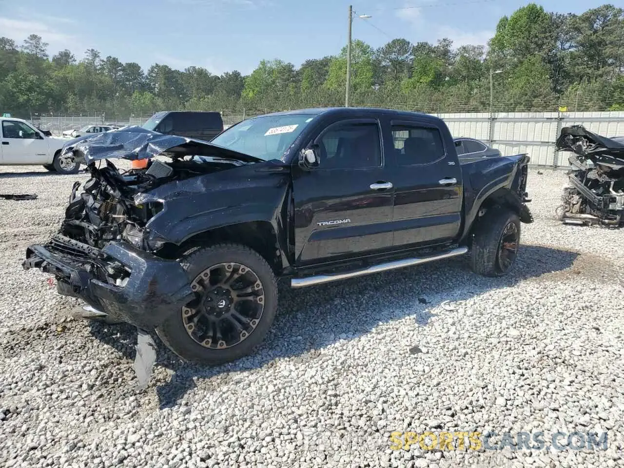 1 Photograph of a damaged car 5TFAX5GN9KX139259 TOYOTA TACOMA 2019