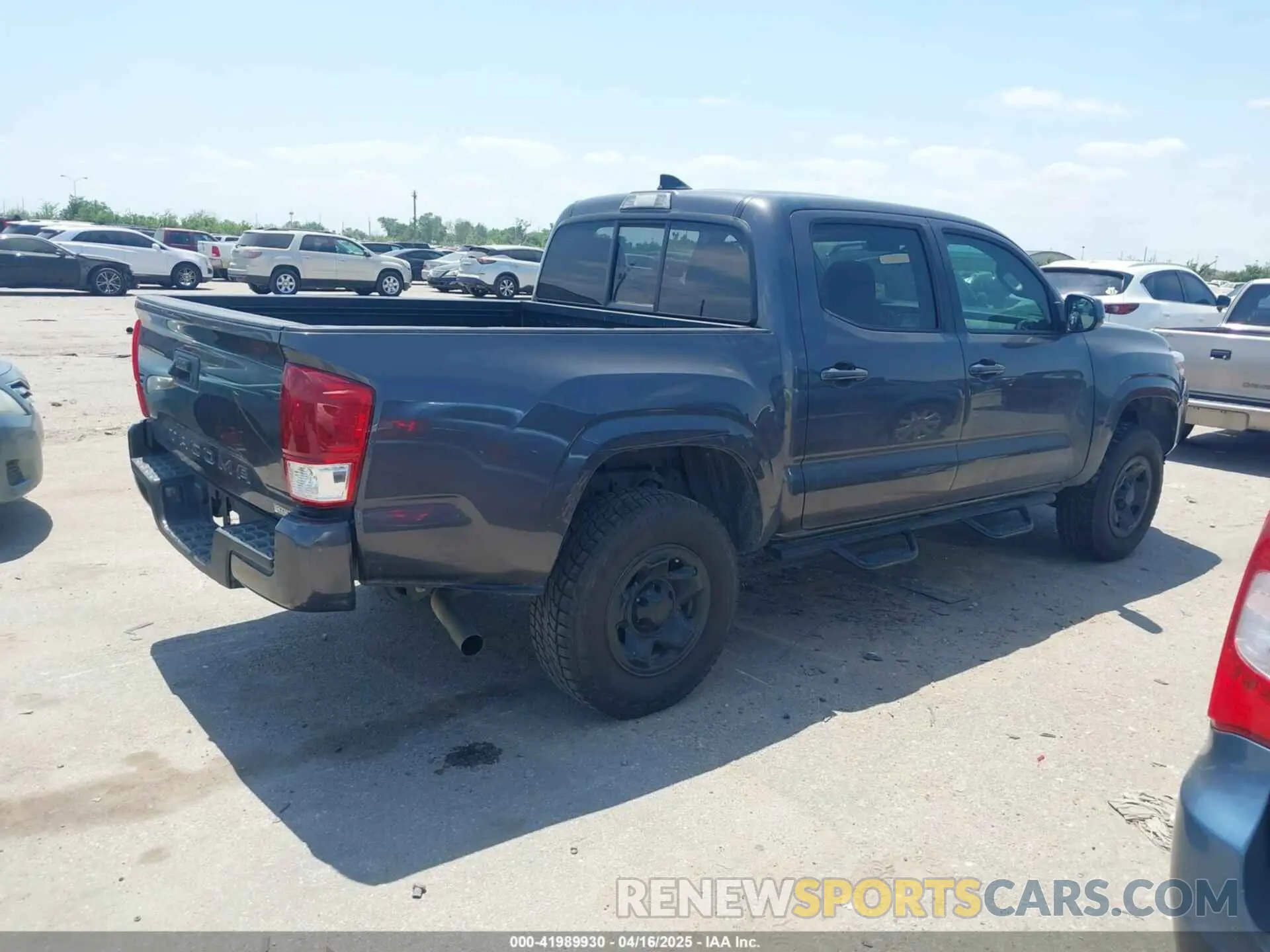 4 Photograph of a damaged car 5TFAX5GN9KX139813 TOYOTA TACOMA 2019