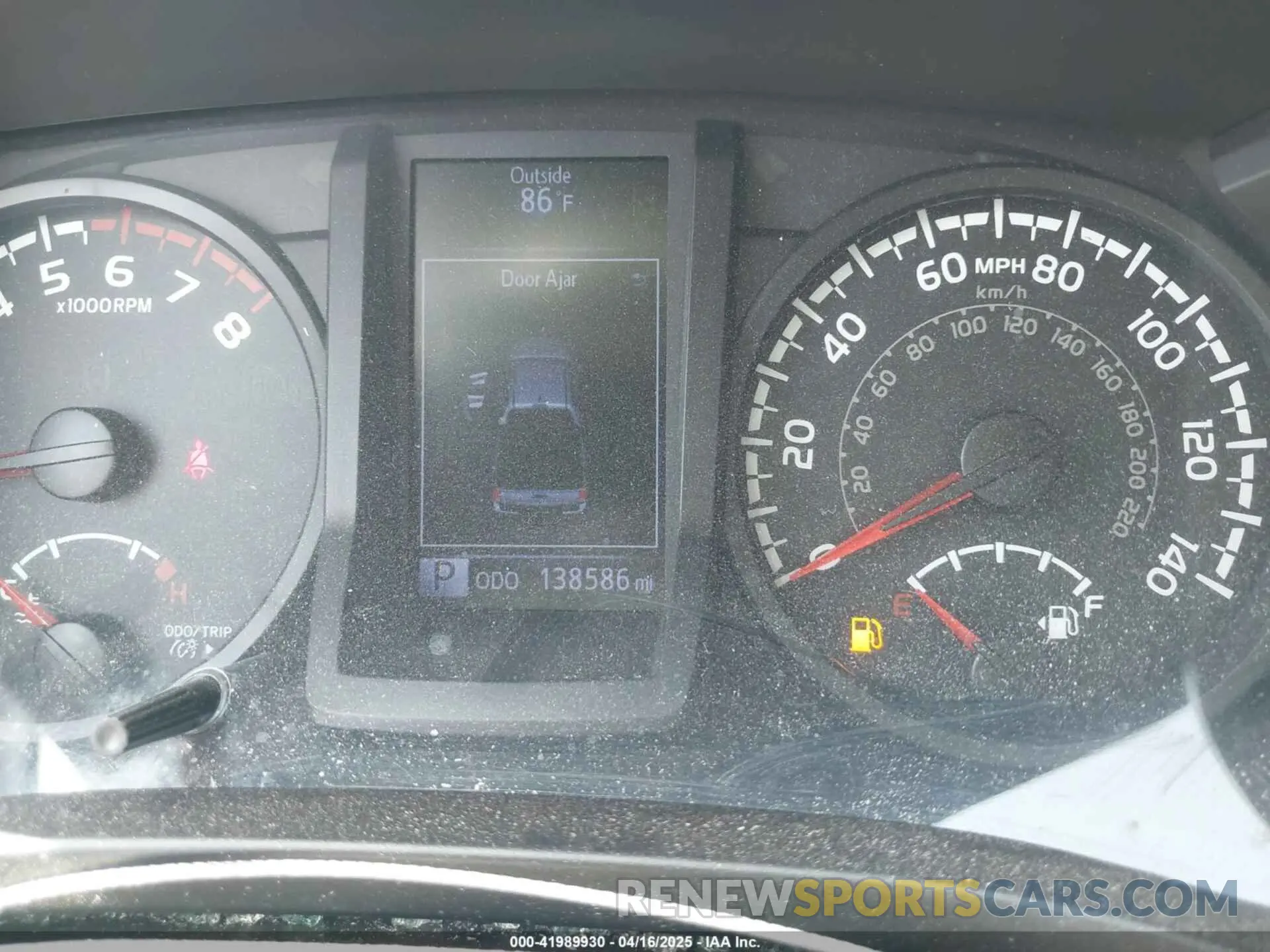 7 Photograph of a damaged car 5TFAX5GN9KX139813 TOYOTA TACOMA 2019