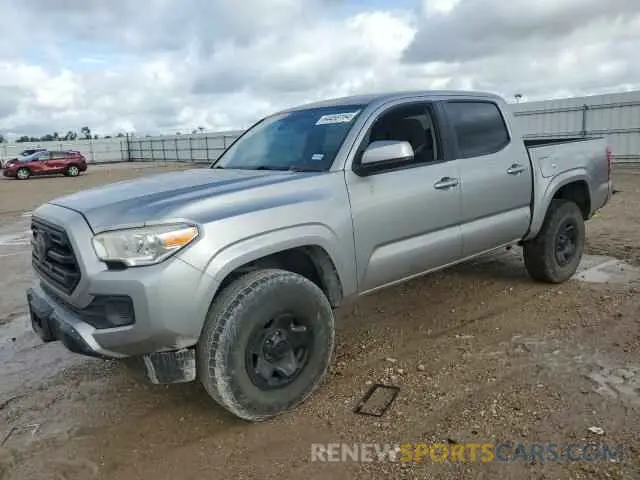 1 Photograph of a damaged car 5TFAX5GN9KX140542 TOYOTA TACOMA 2019