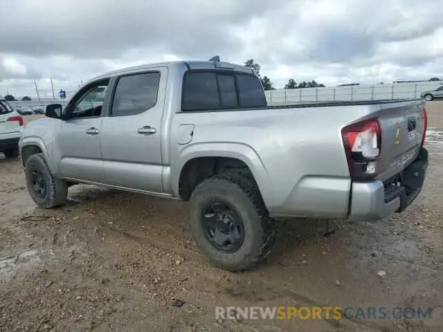 2 Photograph of a damaged car 5TFAX5GN9KX140542 TOYOTA TACOMA 2019