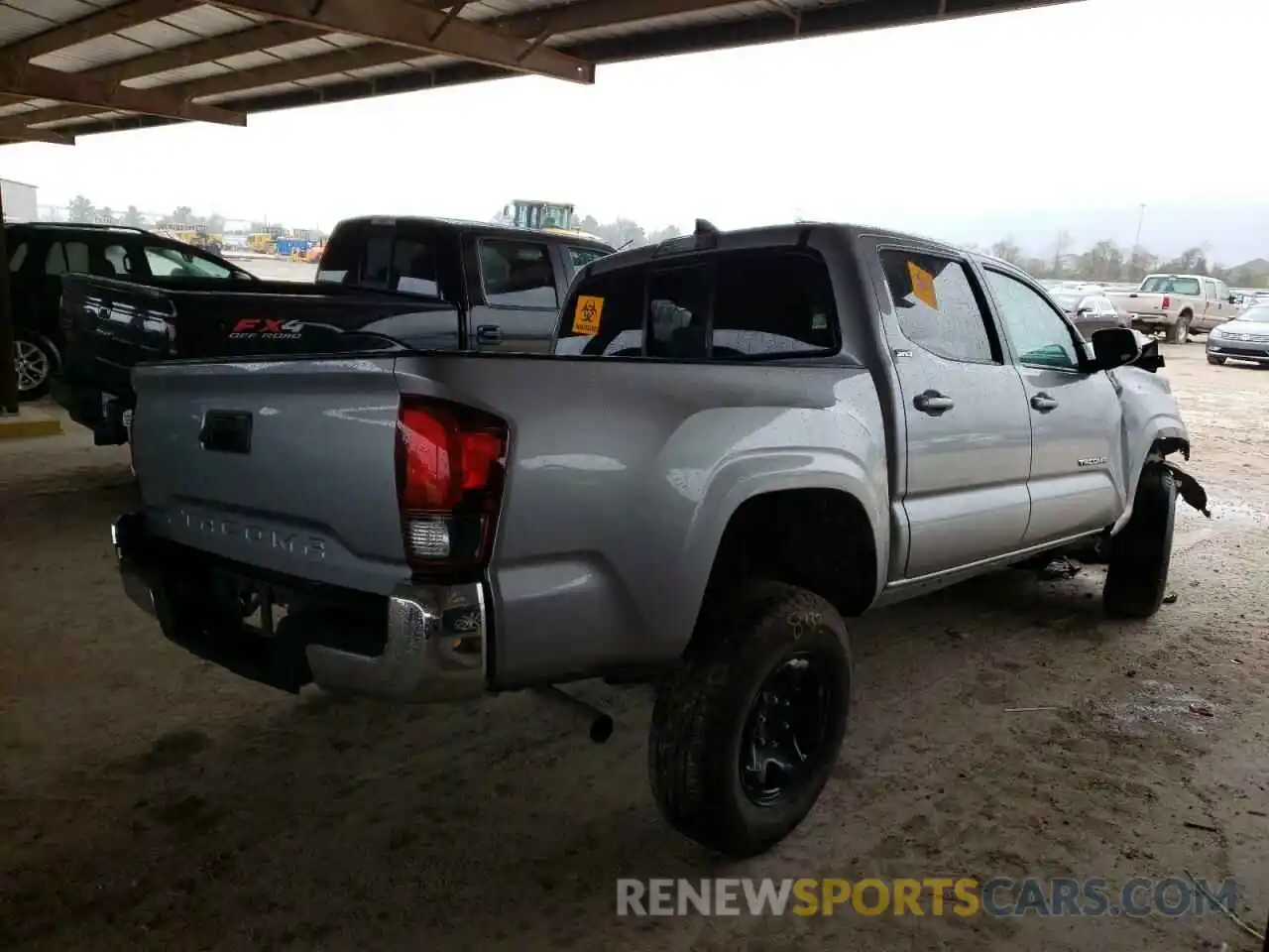 4 Photograph of a damaged car 5TFAX5GN9KX146678 TOYOTA TACOMA 2019