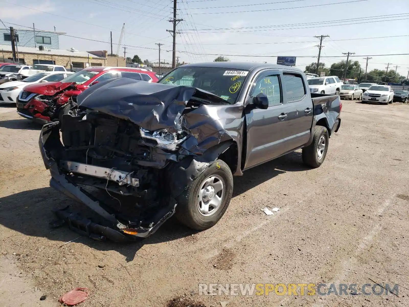 9 Photograph of a damaged car 5TFAX5GN9KX149676 TOYOTA TACOMA 2019