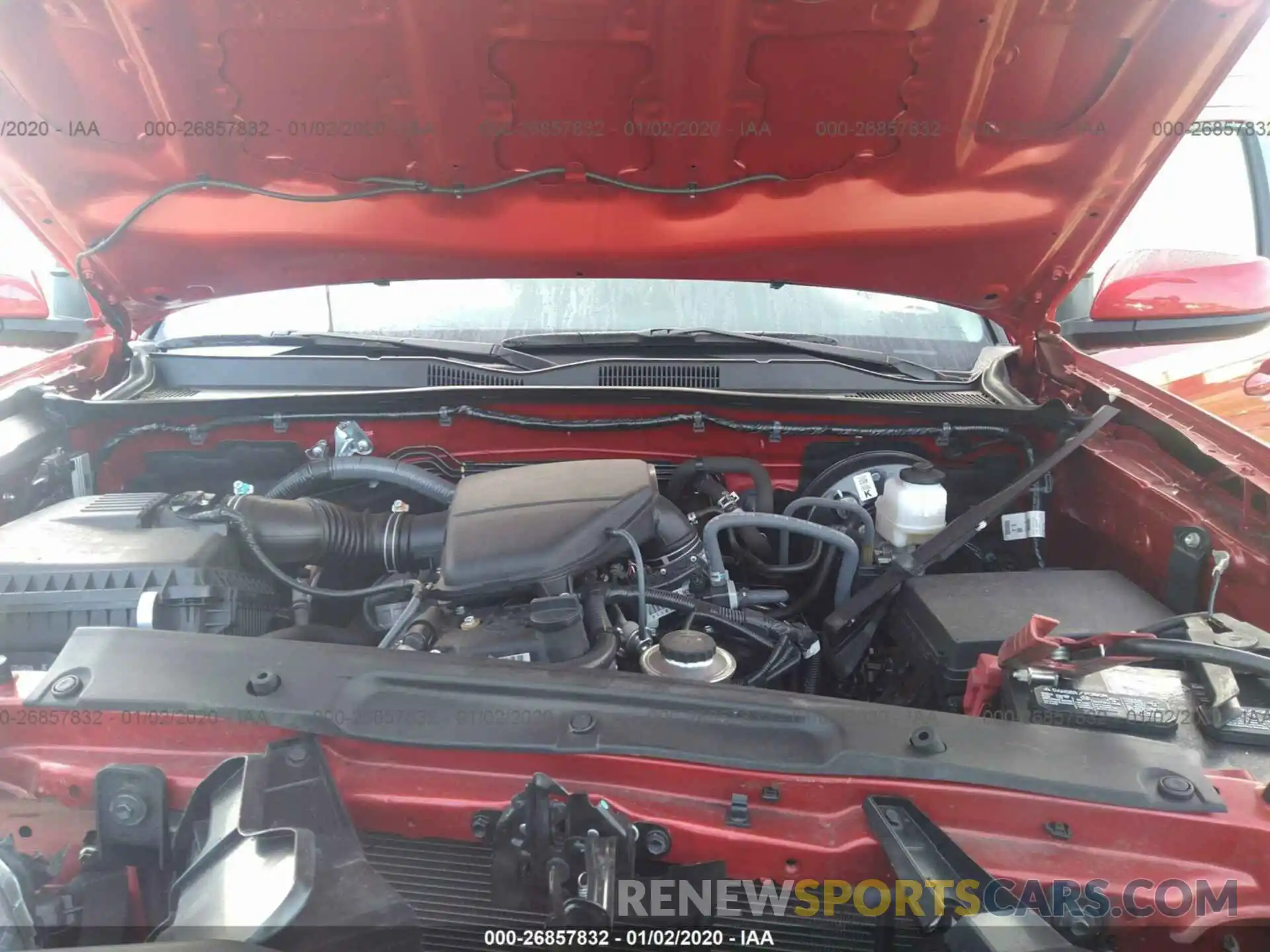 10 Photograph of a damaged car 5TFAX5GN9KX150231 TOYOTA TACOMA 2019