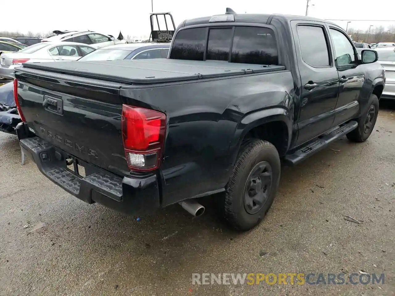 4 Photograph of a damaged car 5TFAX5GN9KX151900 TOYOTA TACOMA 2019