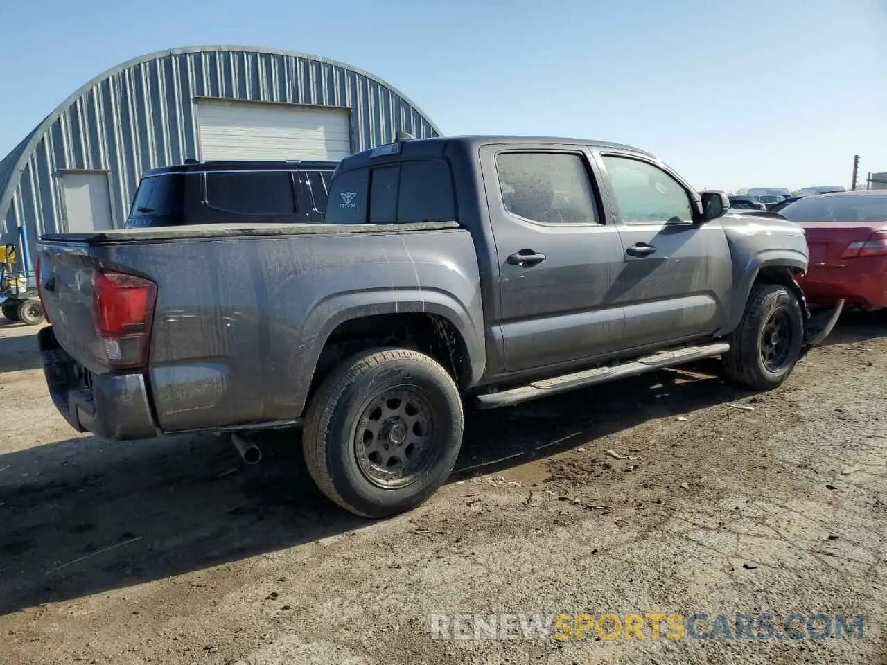 3 Photograph of a damaged car 5TFAX5GNXKX133003 TOYOTA TACOMA 2019