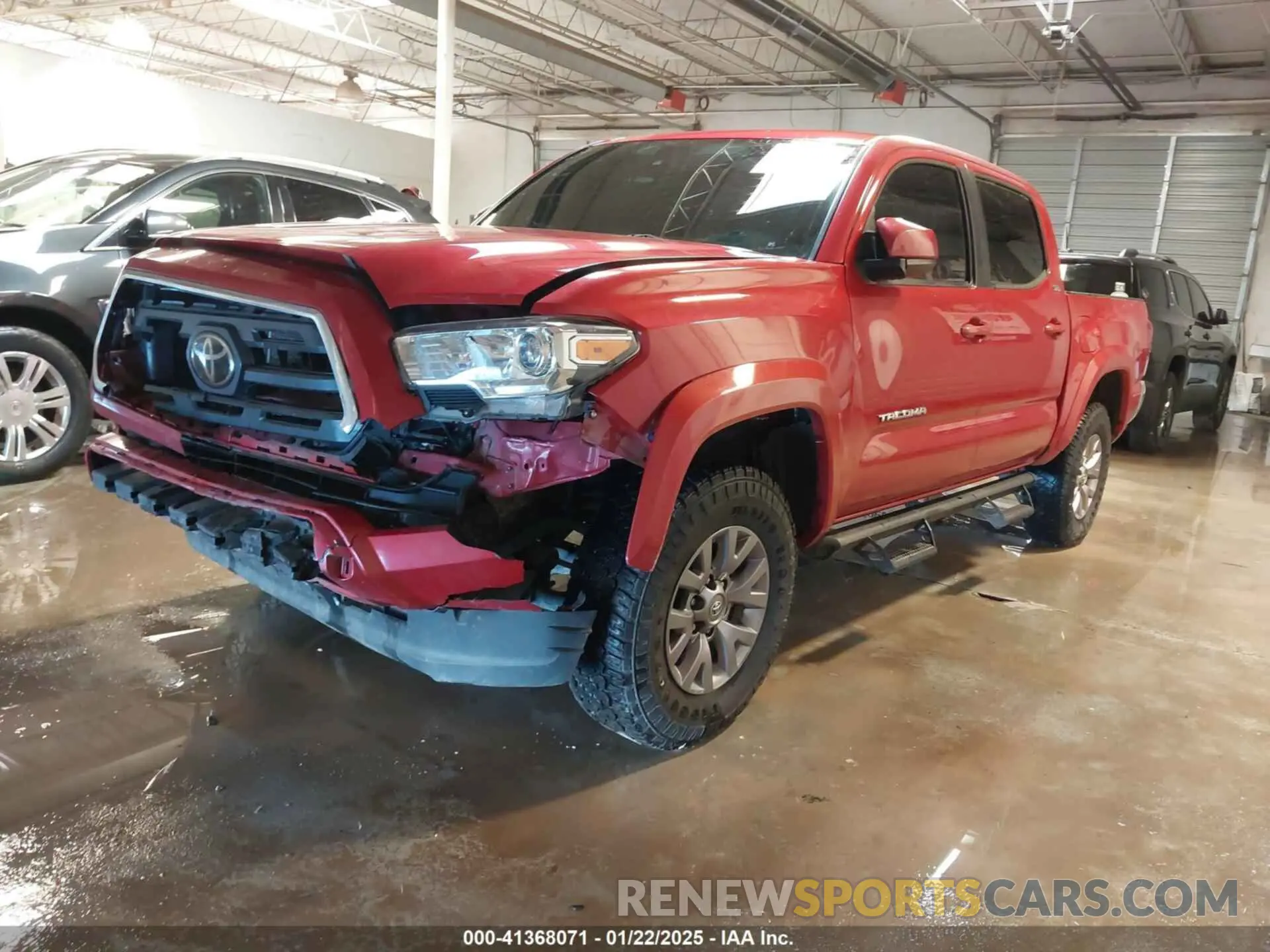 2 Photograph of a damaged car 5TFAZ5CN0KX074821 TOYOTA TACOMA 2019