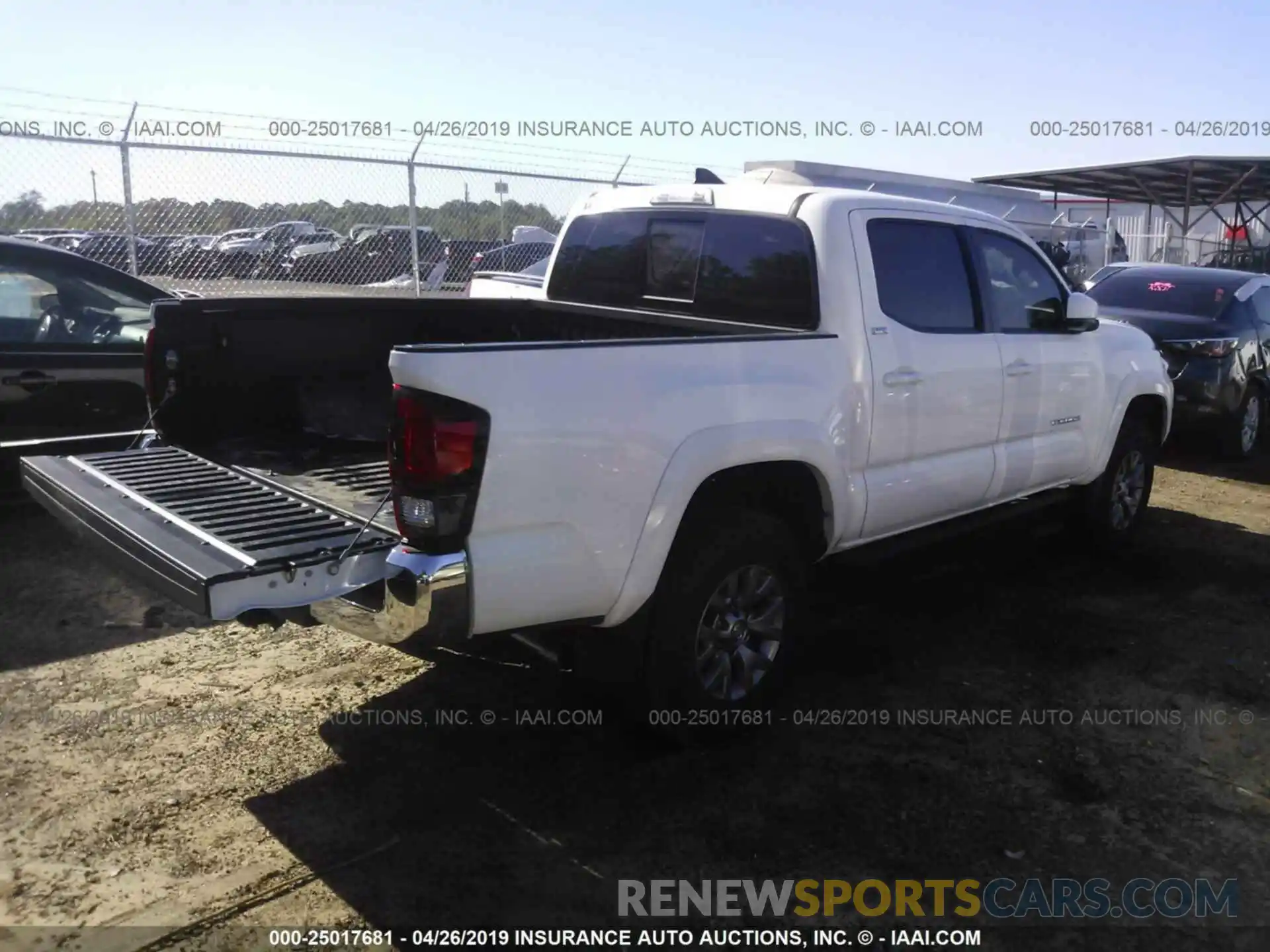 4 Photograph of a damaged car 5TFAZ5CN1KX074598 TOYOTA TACOMA 2019