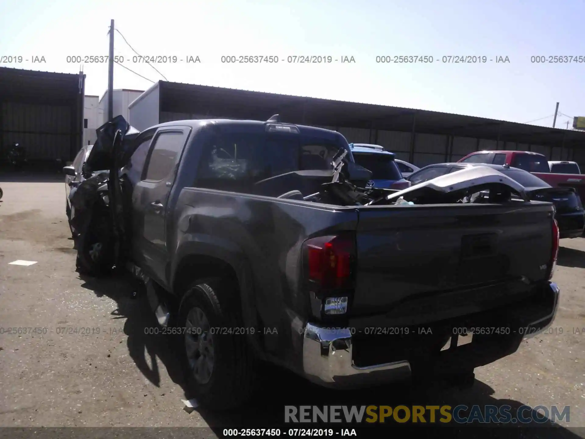 3 Photograph of a damaged car 5TFAZ5CN2KX078966 TOYOTA TACOMA 2019