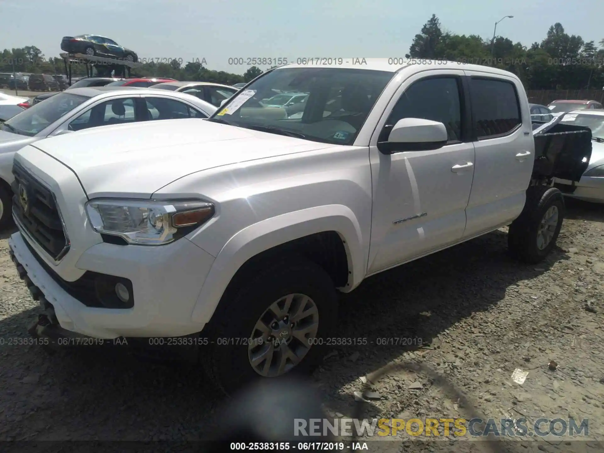 2 Photograph of a damaged car 5TFAZ5CN2KX081835 TOYOTA TACOMA 2019