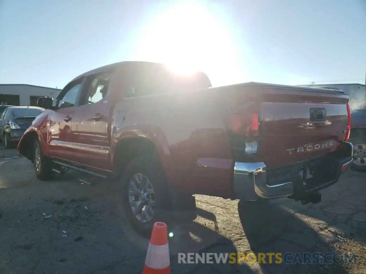 3 Photograph of a damaged car 5TFAZ5CN5KX076760 TOYOTA TACOMA 2019