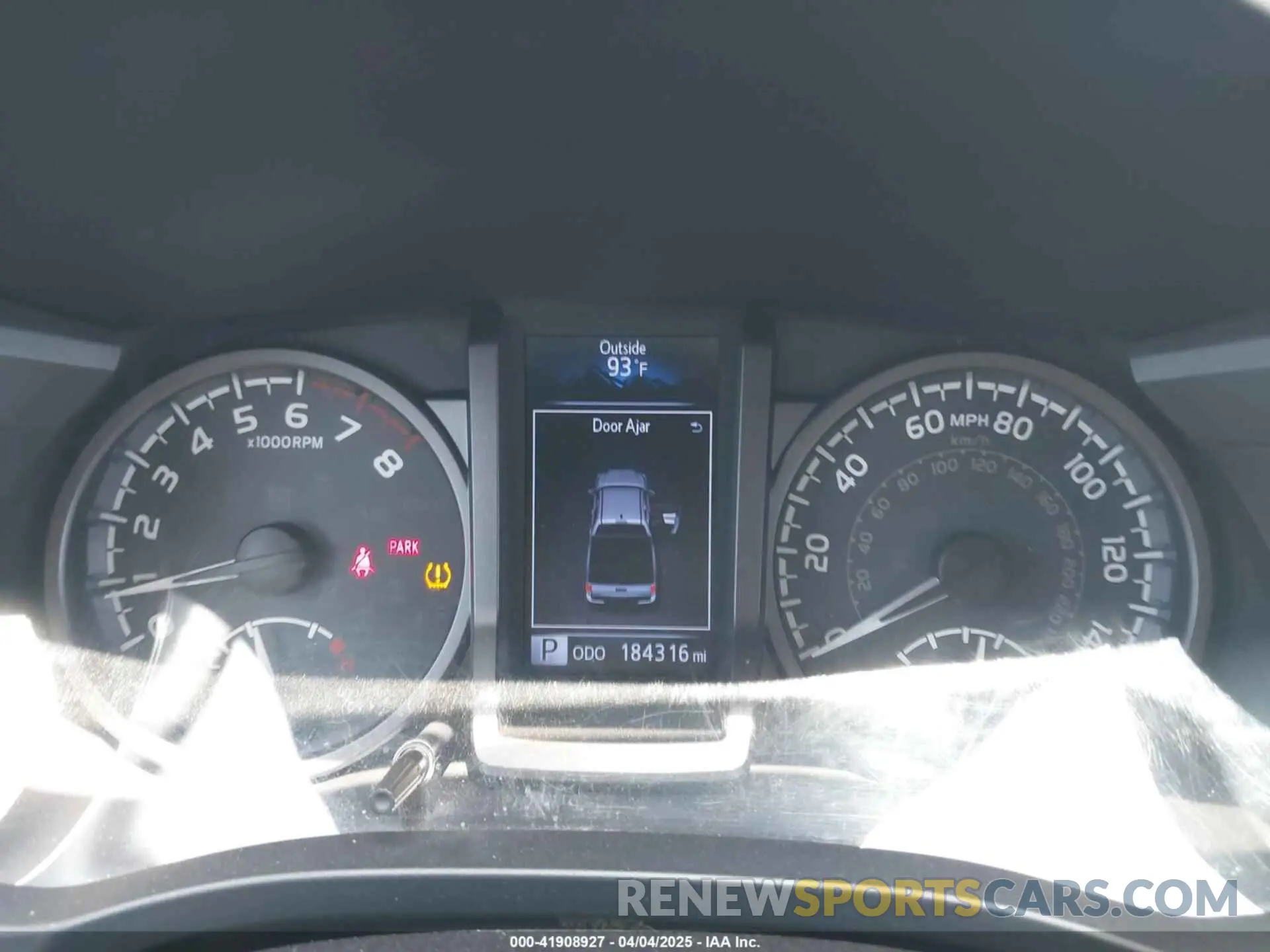 7 Photograph of a damaged car 5TFAZ5CN6KX076072 TOYOTA TACOMA 2019