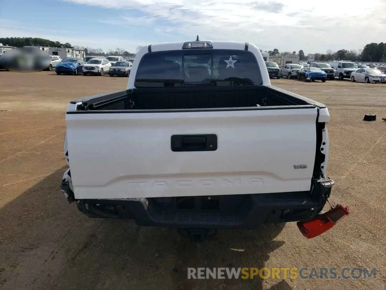 6 Photograph of a damaged car 5TFAZ5CN6KX082597 TOYOTA TACOMA 2019