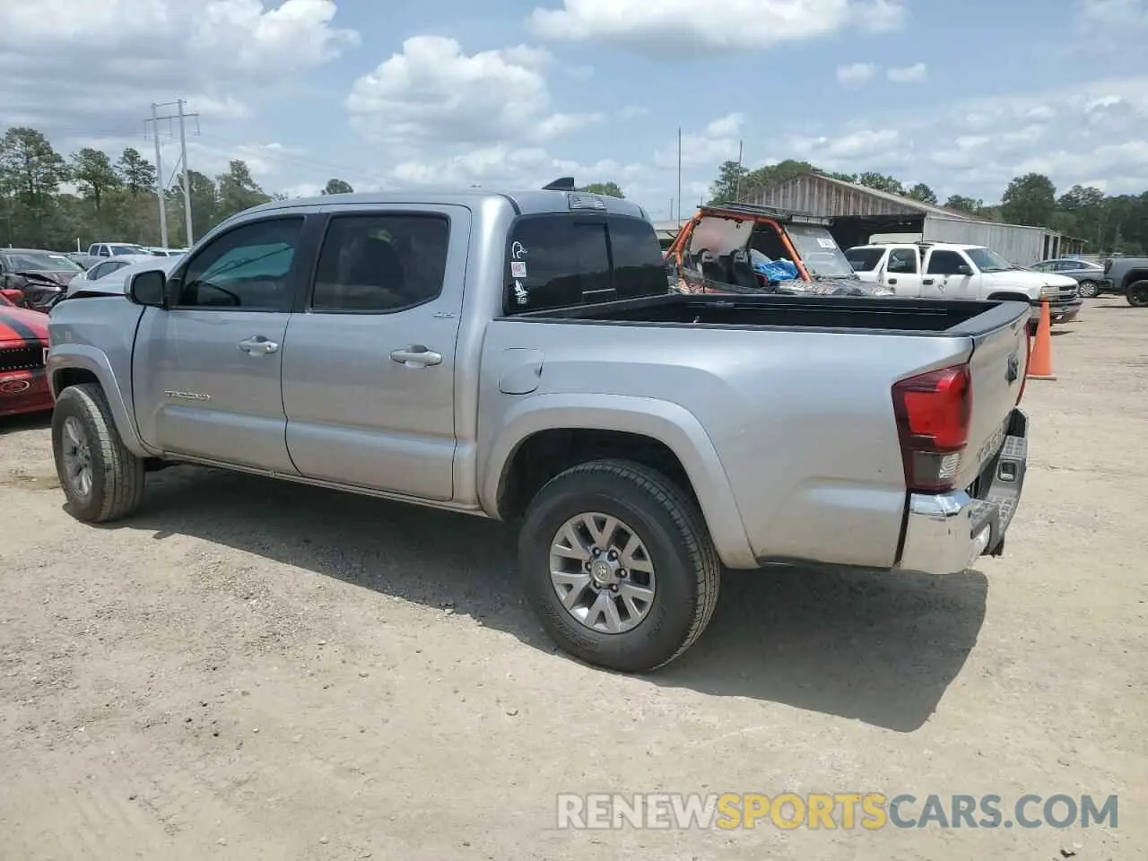2 Photograph of a damaged car 5TFAZ5CN7KX071723 TOYOTA TACOMA 2019