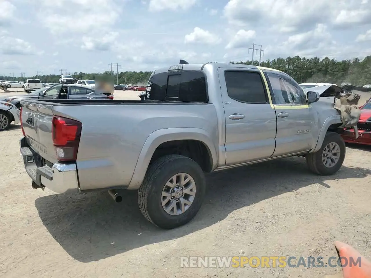 3 Photograph of a damaged car 5TFAZ5CN7KX071723 TOYOTA TACOMA 2019