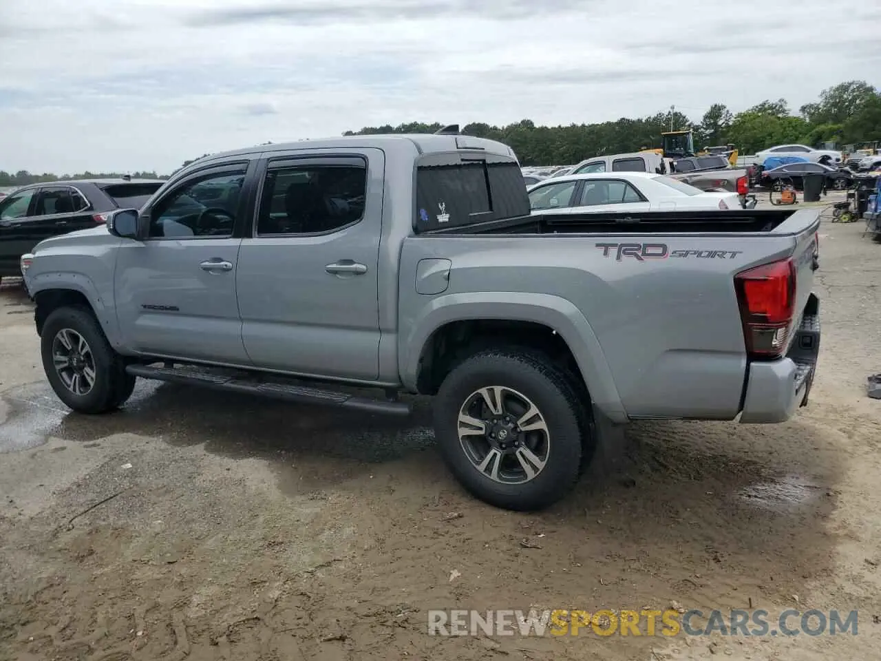 2 Photograph of a damaged car 5TFAZ5CN7KX084567 TOYOTA TACOMA 2019