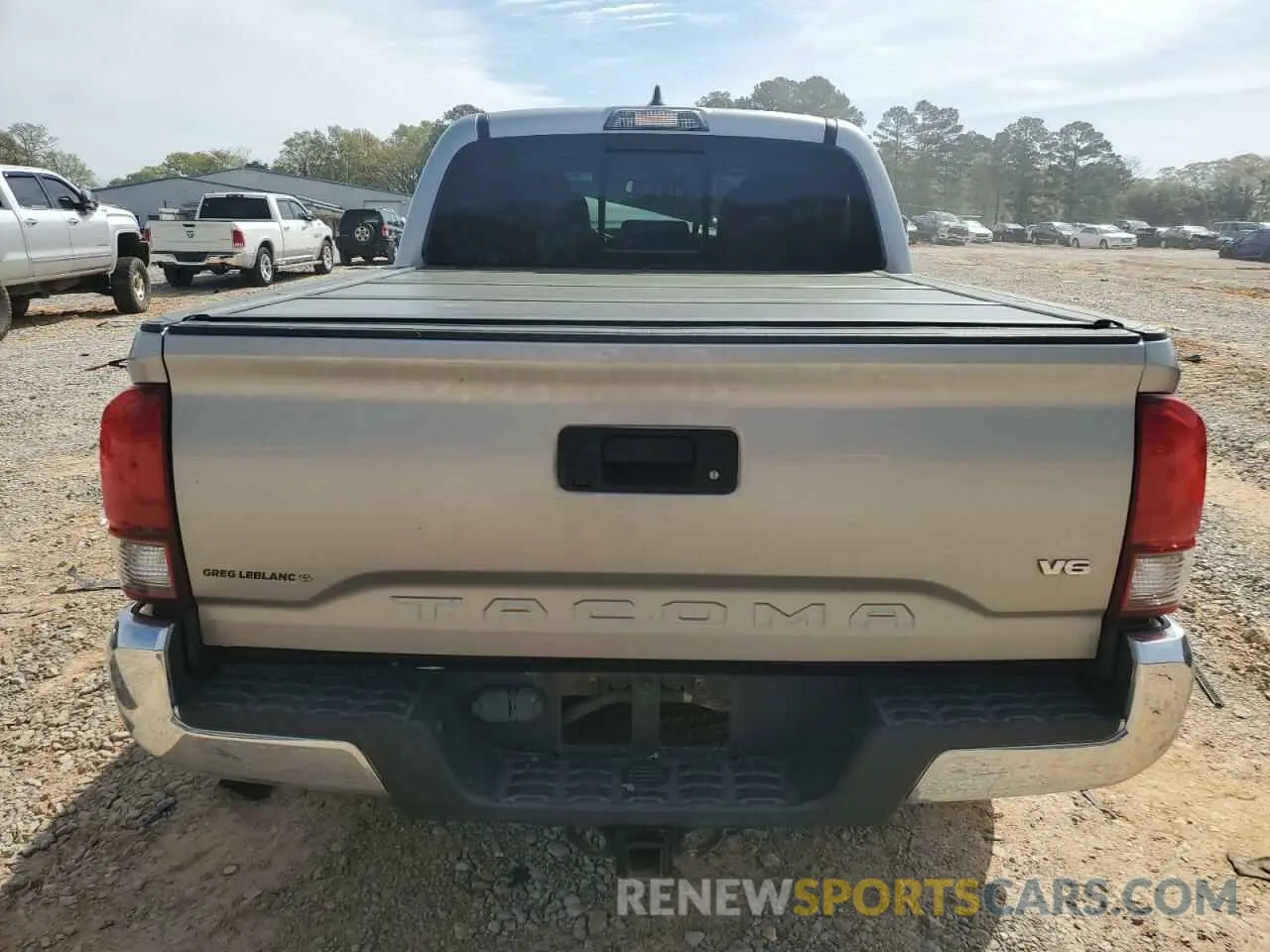 6 Photograph of a damaged car 5TFAZ5CN8KX079572 TOYOTA TACOMA 2019