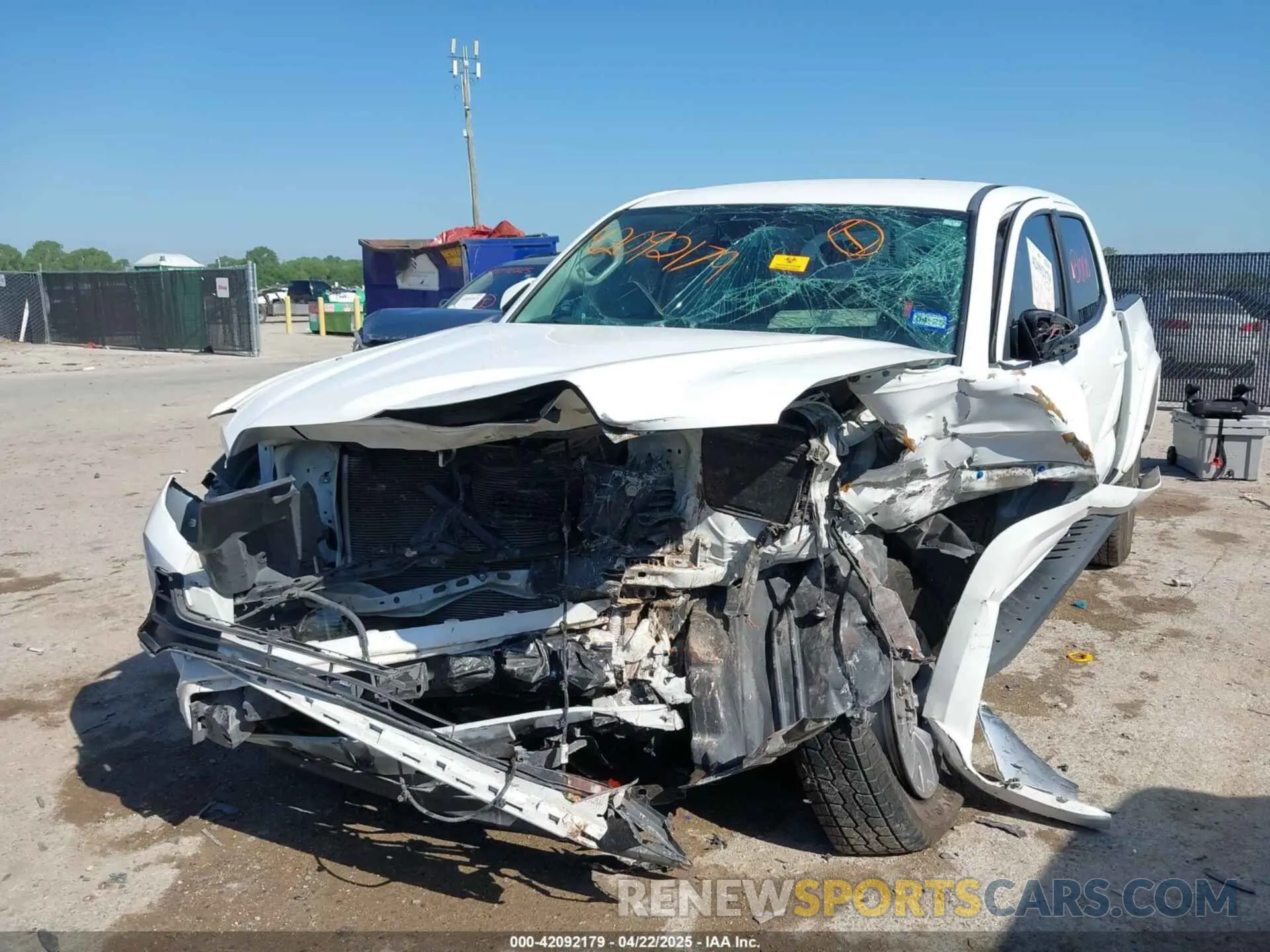 2 Photograph of a damaged car 5TFAZ5CN8KX082214 TOYOTA TACOMA 2019