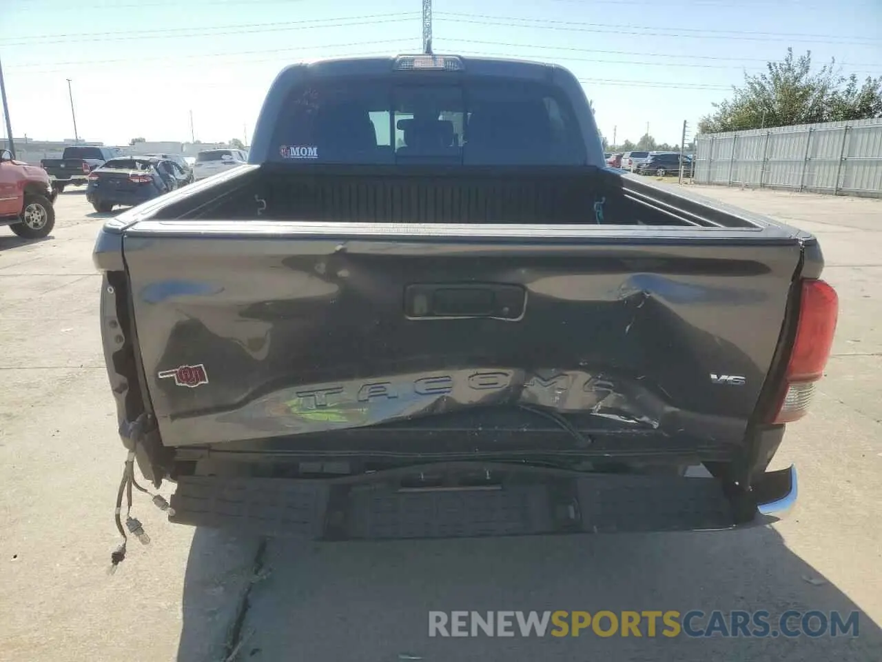6 Photograph of a damaged car 5TFAZ5CN8KX085923 TOYOTA TACOMA 2019