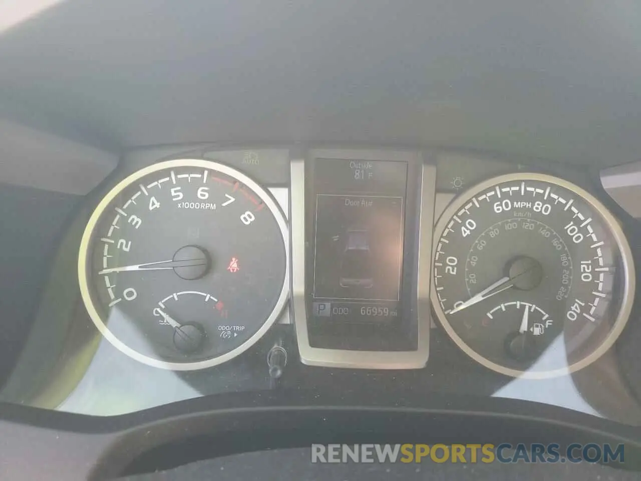 9 Photograph of a damaged car 5TFAZ5CN8KX085923 TOYOTA TACOMA 2019