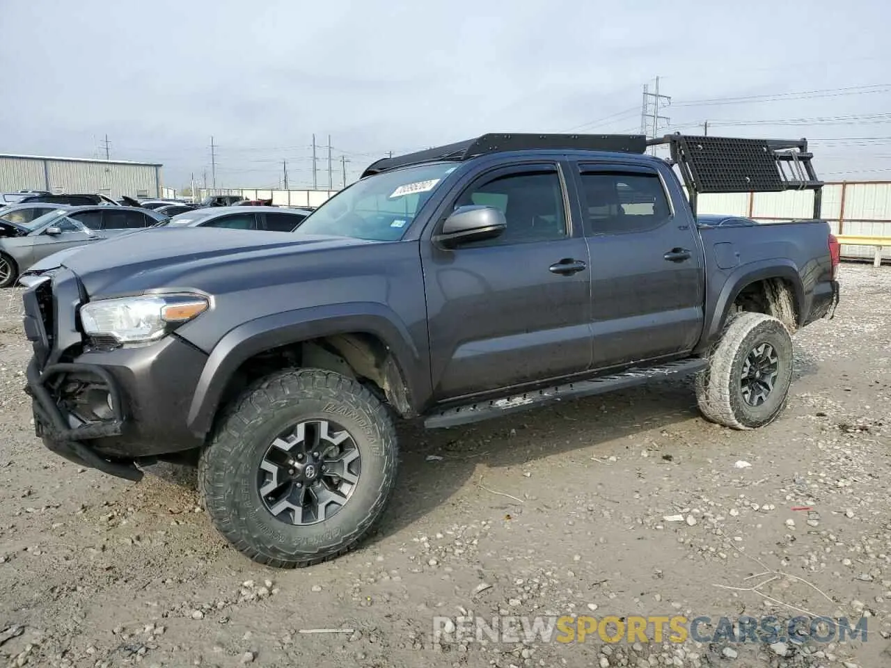 1 Photograph of a damaged car 5TFAZ5CN9KX073067 TOYOTA TACOMA 2019