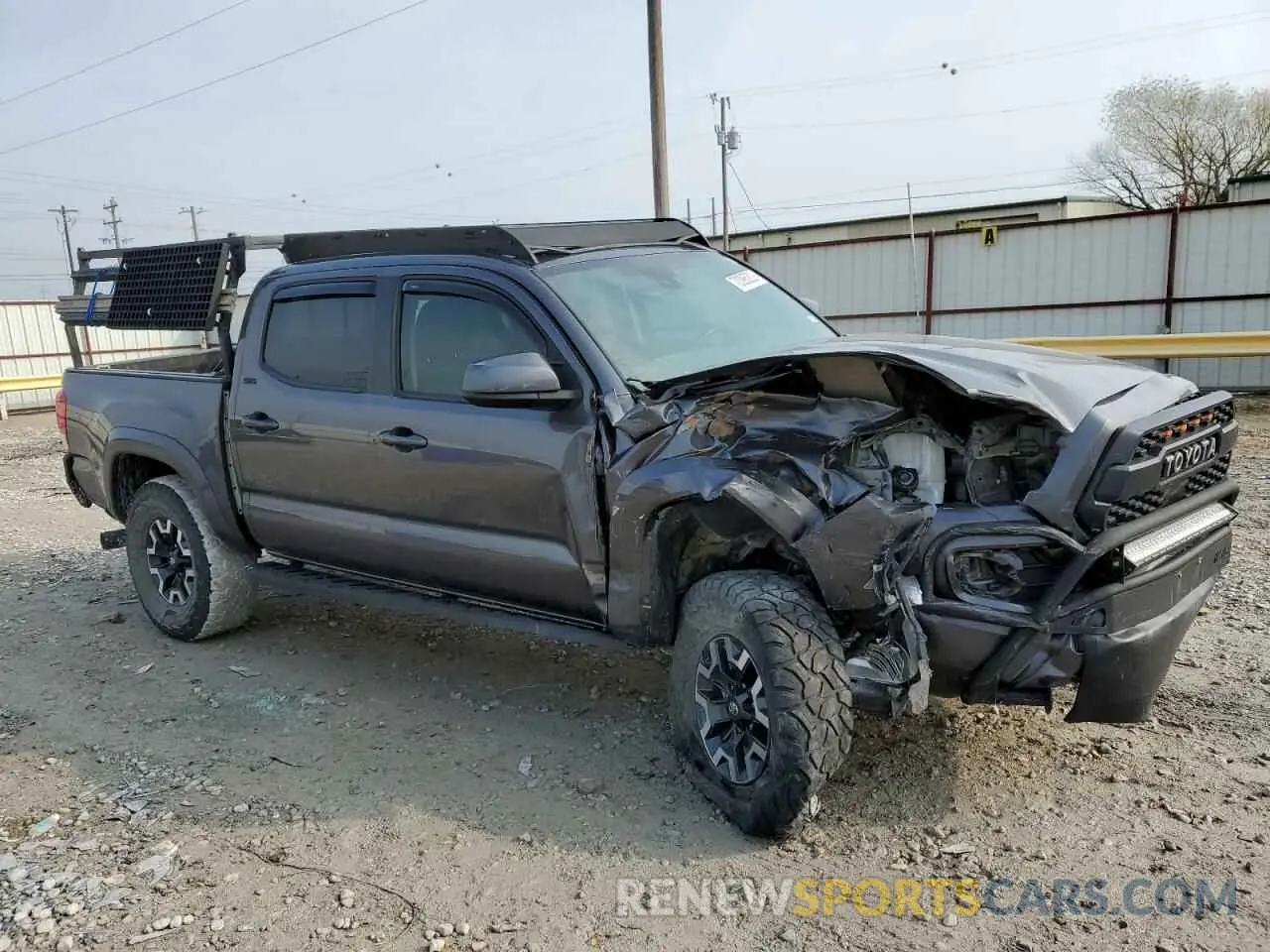 4 Photograph of a damaged car 5TFAZ5CN9KX073067 TOYOTA TACOMA 2019