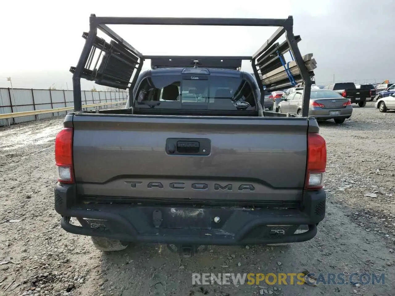 6 Photograph of a damaged car 5TFAZ5CN9KX073067 TOYOTA TACOMA 2019