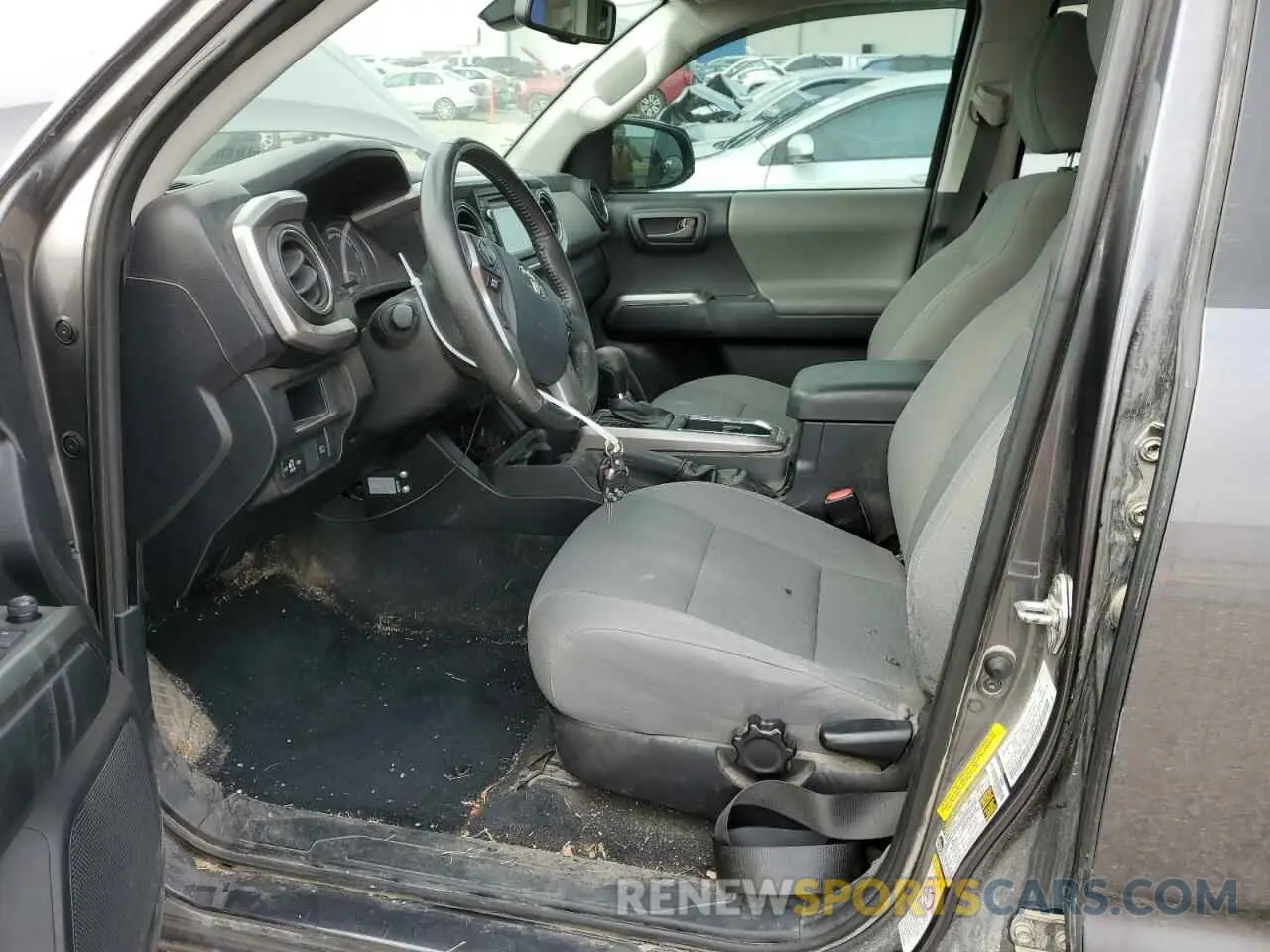 7 Photograph of a damaged car 5TFAZ5CN9KX073067 TOYOTA TACOMA 2019