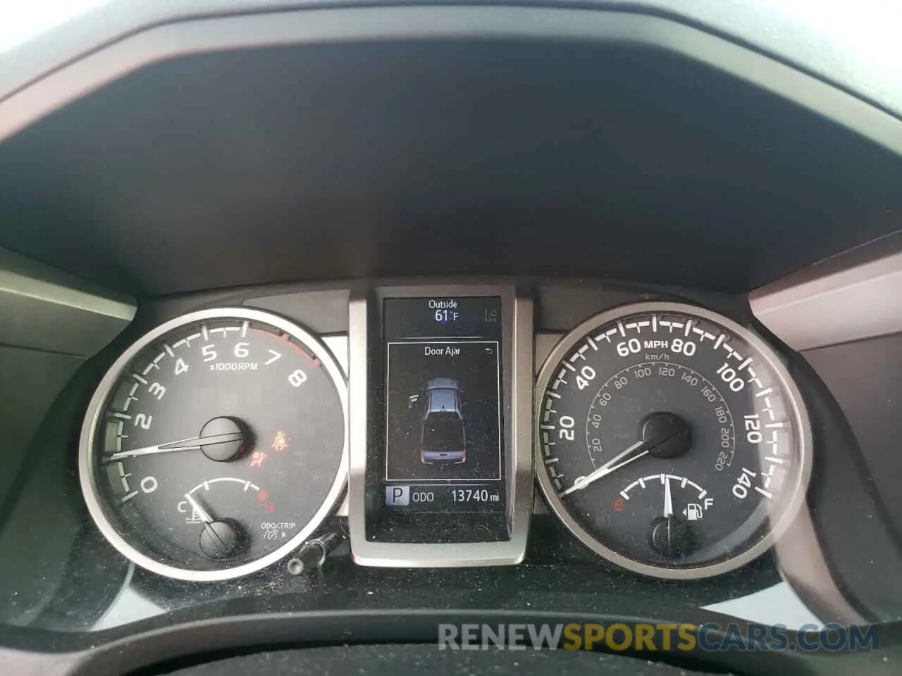 8 Photograph of a damaged car 5TFAZ5CN9KX074705 TOYOTA TACOMA 2019