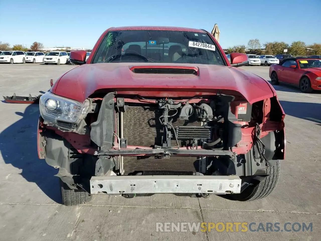 5 Photograph of a damaged car 5TFAZ5CNXKX078777 TOYOTA TACOMA 2019