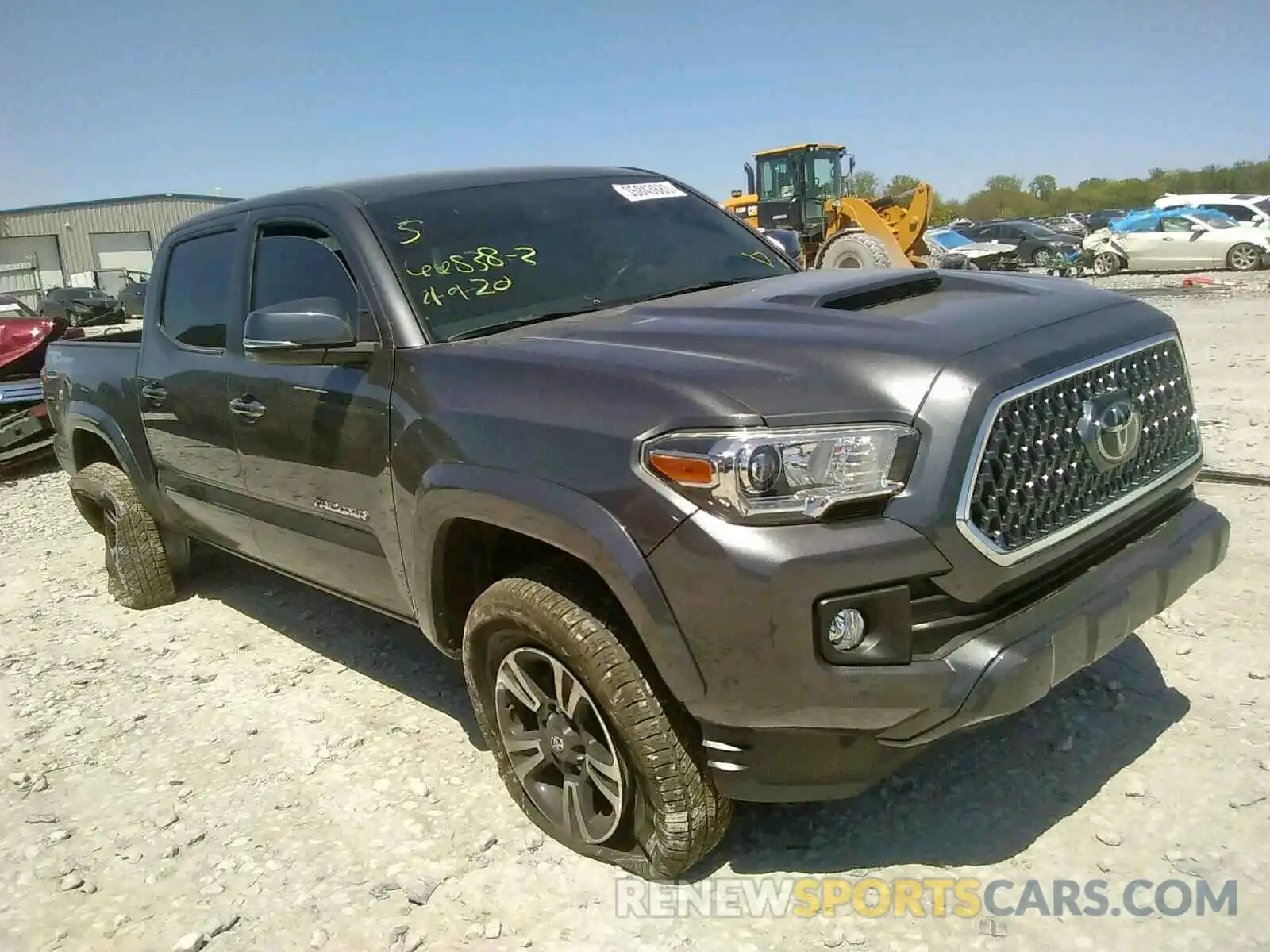 1 Photograph of a damaged car 5TFAZ5CNXKX079055 TOYOTA TACOMA 2019