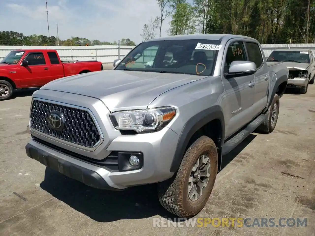 2 Photograph of a damaged car 5TFCZ5AN0KX175479 TOYOTA TACOMA 2019