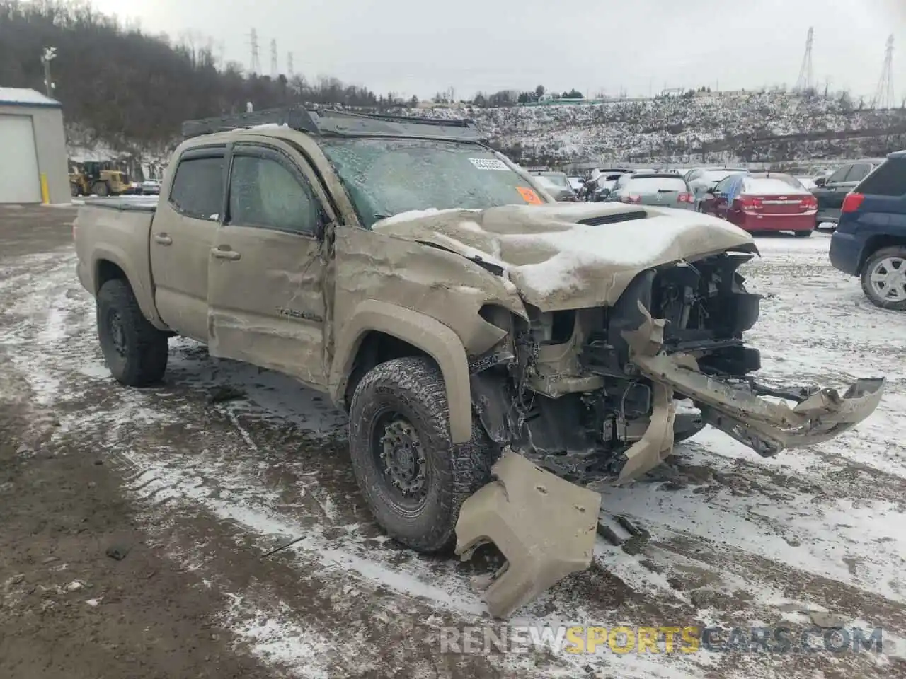 1 Photograph of a damaged car 5TFCZ5AN0KX183713 TOYOTA TACOMA 2019