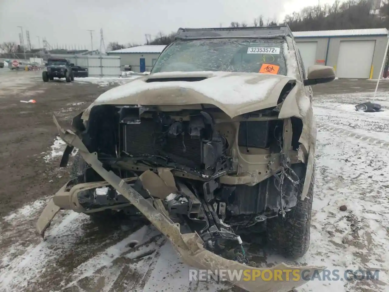 9 Photograph of a damaged car 5TFCZ5AN0KX183713 TOYOTA TACOMA 2019