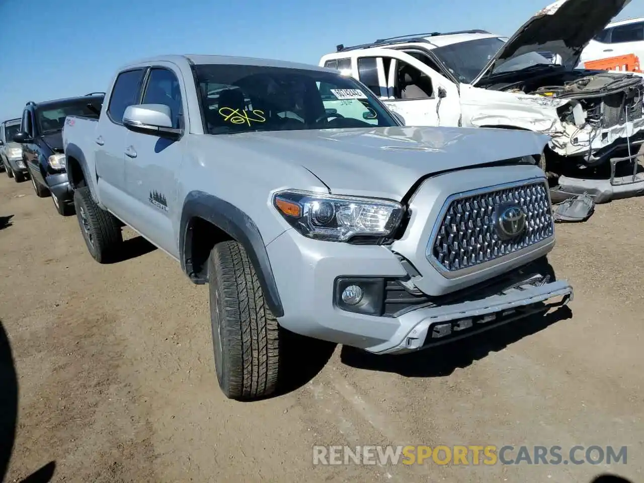 1 Photograph of a damaged car 5TFCZ5AN0KX188264 TOYOTA TACOMA 2019