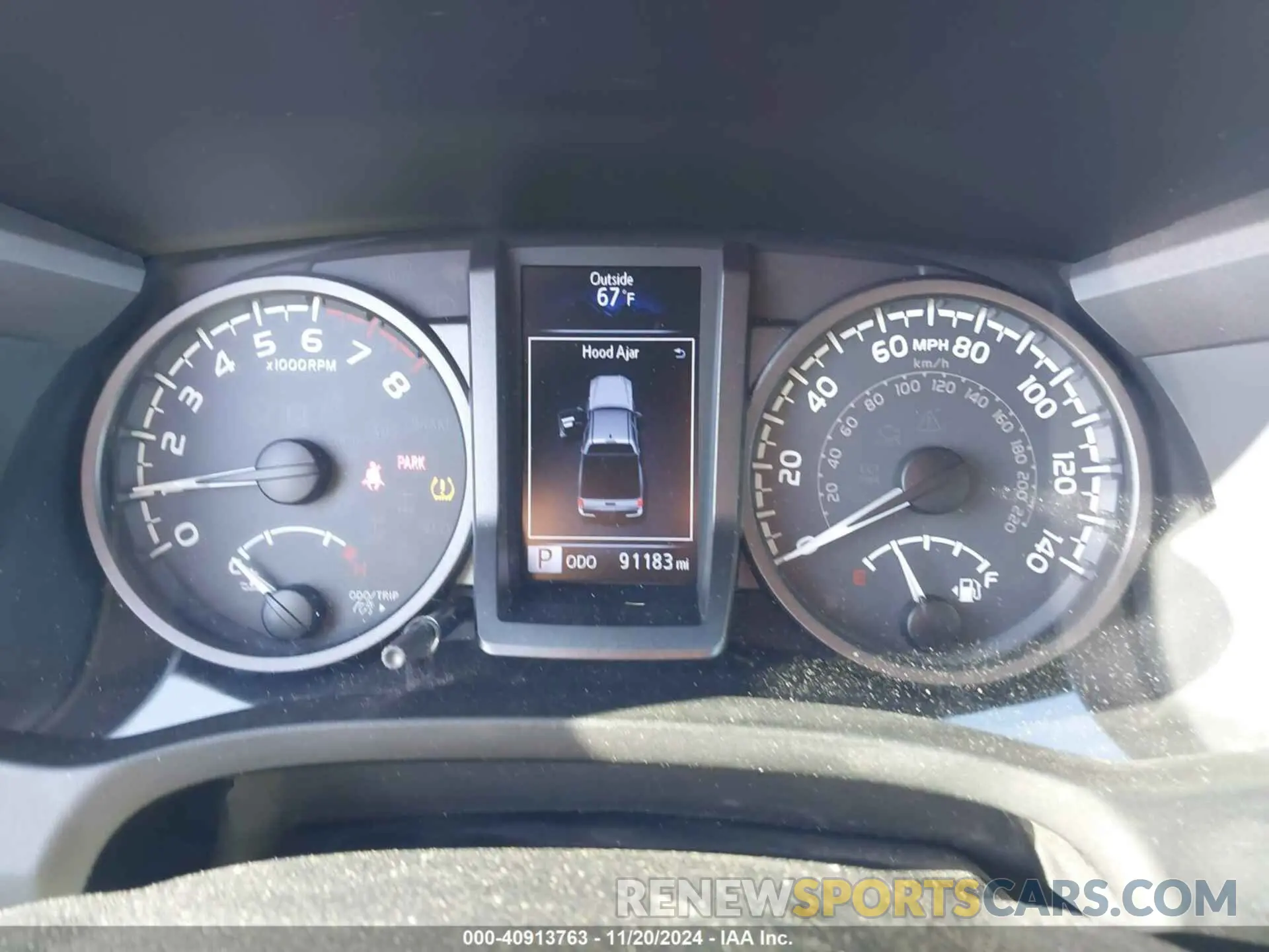 7 Photograph of a damaged car 5TFCZ5AN0KX199524 TOYOTA TACOMA 2019