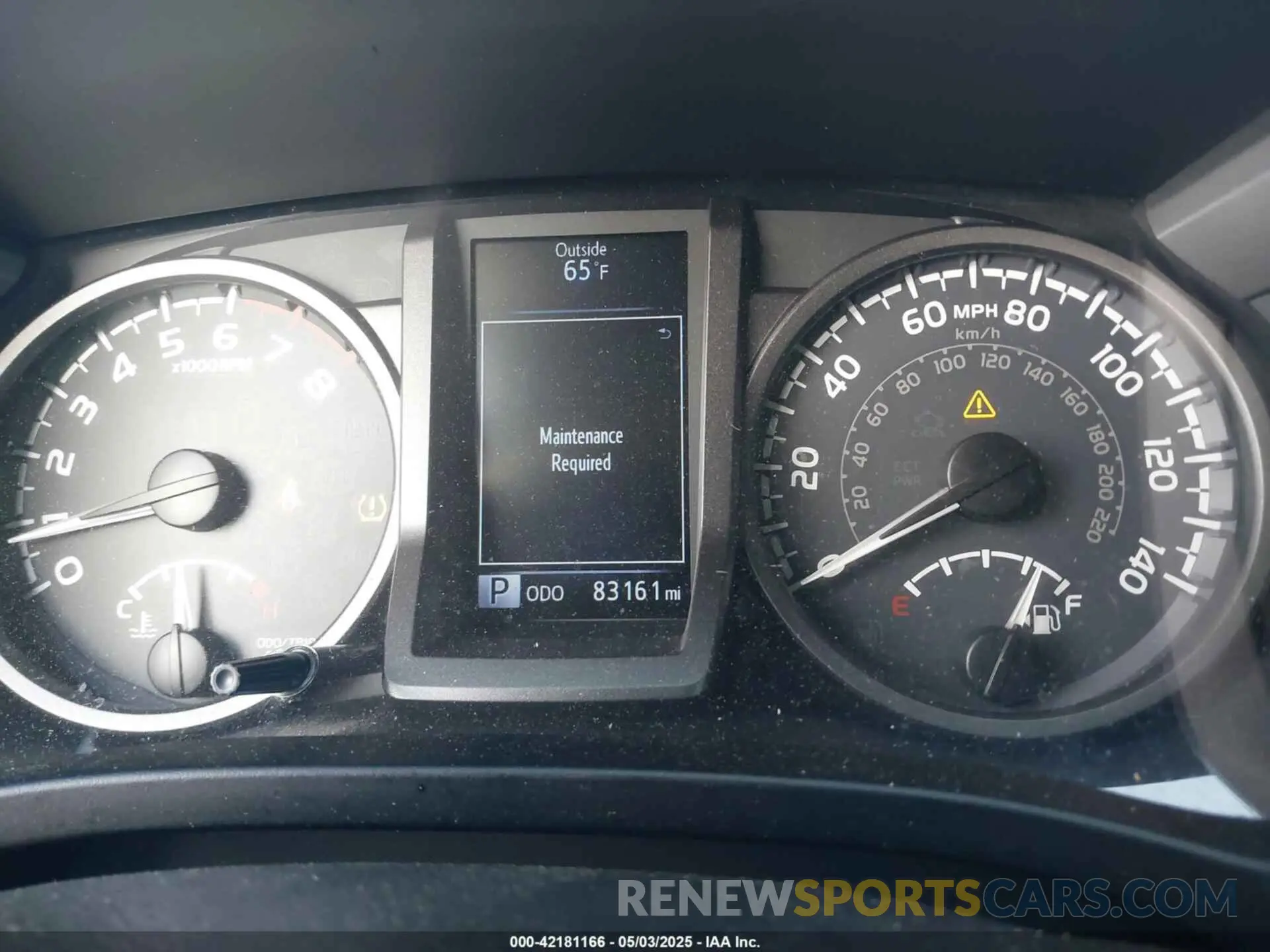 7 Photograph of a damaged car 5TFCZ5AN0KX201840 TOYOTA TACOMA 2019